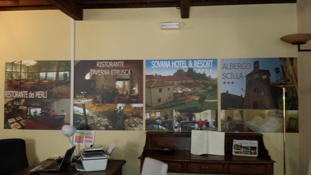 Hotel Scilla Sovana Kültér fotó